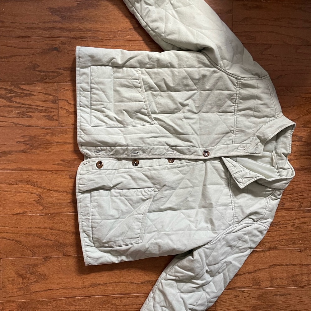 Women’s Quilted Jacket - light green